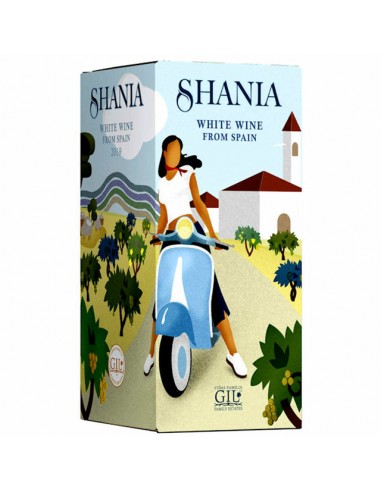 Shania Blanco - Bag in Box 3 litros - Vinos Blancos de Bodegas Juan Gil - 1