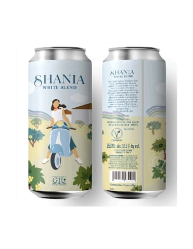 LATA Shania Blanco  2022 - 250ml - Vinos Blancos de Bodegas Juan Gil - 1