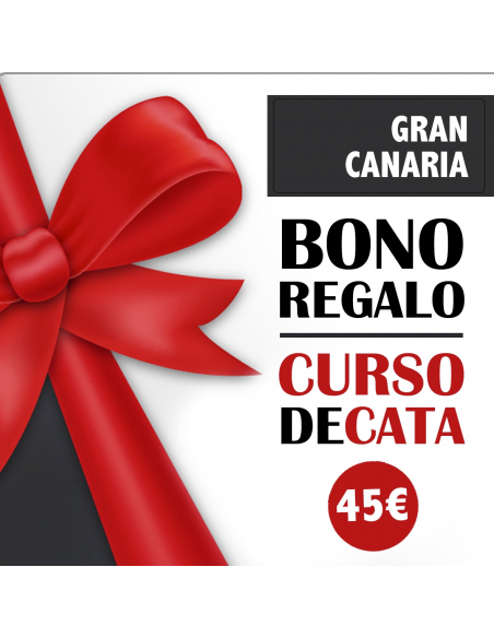 GC - BONO REGALO - Curso de Iniciación a la cata de vinos