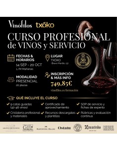 Curso Profesional de Vinos...