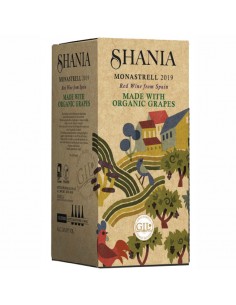 Shania Tinto Organic 2025 - Bag In Box 3 Litros